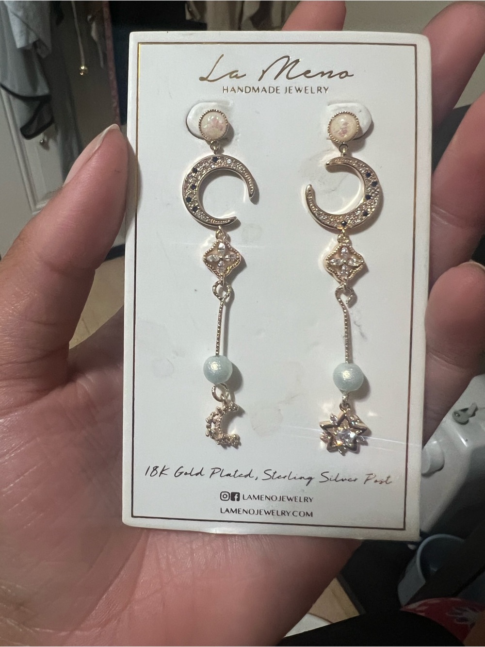 Ethereal earrings Le Meno